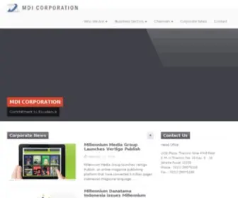 Mdicorps.com(MDI CORPORATION) Screenshot