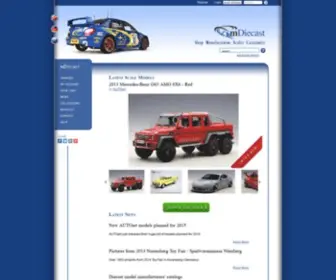 Mdiecast.com(The best online resource for model collectors) Screenshot