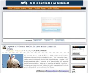 Mdig.com.br(19 anos diminuindo a sua curiosidade) Screenshot