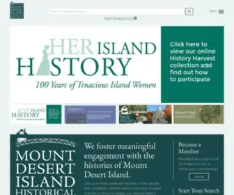 Mdihistory.org(Our mission) Screenshot