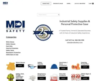 Mdisafety.com(MDI Safety) Screenshot