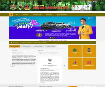 Mdjelebu.gov.my(Portal Rasmi Majlis Daerah Jelebu (MDJ)) Screenshot