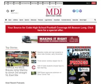 Mdjonline.com(Cobb's Local News Source Since 1866) Screenshot