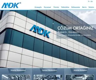 MDKLTD.net(Montaj makinaları) Screenshot