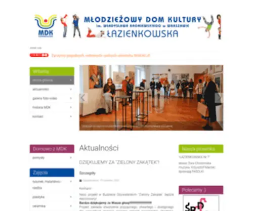 MDK.waw.pl(Azienkowska) Screenshot