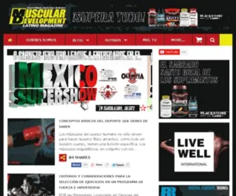 Mdlatino.mx(México) Screenshot