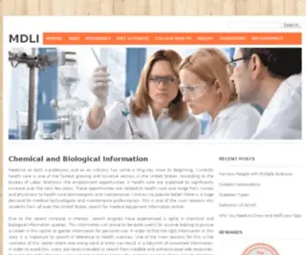 Mdli.com(Medical Information System) Screenshot