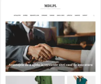 MDLPL.ro(Actualitate, Lifestyle, Sanatate, Dragoste) Screenshot