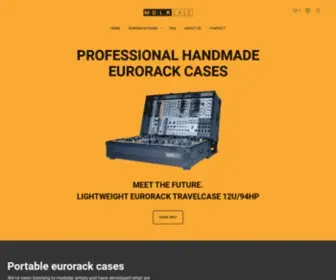 MDLrcase.com(Professional Eurorack Cases for Modular Synthesizers) Screenshot