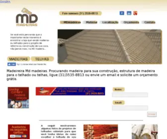 Mdmadeiras.com.br(MD Madeiras) Screenshot