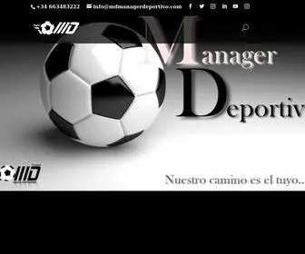 Mdmanagerdeportivo.com(Manager Deportivo) Screenshot