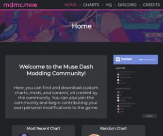 MDMC.moe(Muse Dash Modding Community) Screenshot