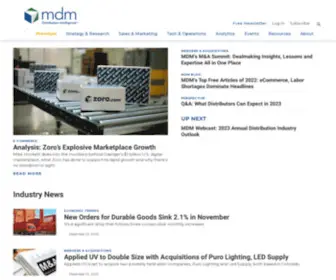 MDM.com(Modern Distribution Management (MDM)) Screenshot