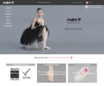 MDmdance.com(Performance Dancewear) Screenshot