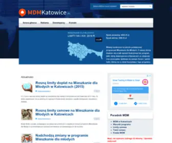 MDmkatowice.pl(Mieszkanie dla młodych w Katowicach) Screenshot