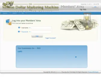 MDmmachine.com(Million Dollar Marketing Machine) Screenshot