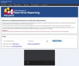 Mdnewhire.com(Employer Services Portal) Screenshot