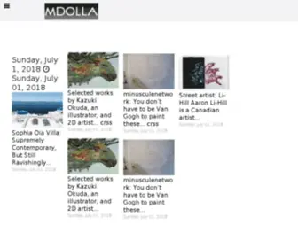 Mdolla.com(Design) Screenshot