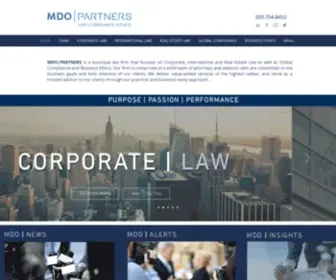 Mdopartners.com(MDO|PARTNERS) Screenshot