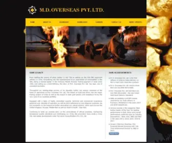Mdoverseas.com(M.D) Screenshot