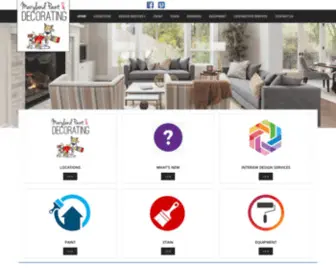 Mdpaint.com(Maryland Paint & Decorating LLC) Screenshot