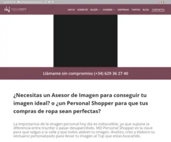 Mdpersonalshopper.com(Mónica Diego) Screenshot