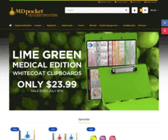 Mdpocket.com(Medical Information and Reference Guide for Medical Students) Screenshot