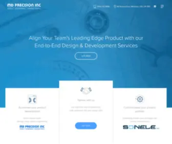MDprecision.com(MD Precision) Screenshot