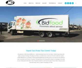 MDprint.com.au(We are Fleet company branding Melbourne) Screenshot