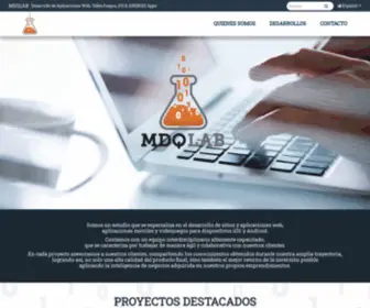 MDqlab.com(Desarrollo de Aplicaciones Web y VideoJuegos) Screenshot