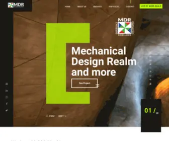 MDR.com.pk(Mechanical Design Realm) Screenshot