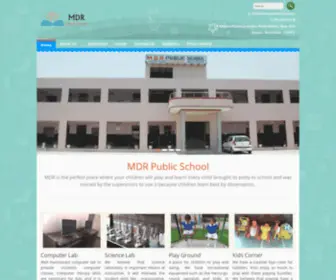 MDrpublicschool.com(Affiliated to CBSE) Screenshot