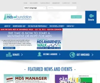 MDS-Foundation.org(MDS Foundation) Screenshot