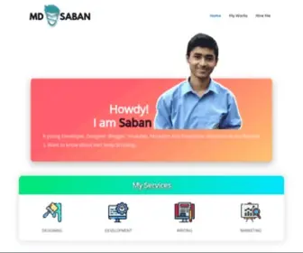 Mdsaban.com(Md Saban) Screenshot