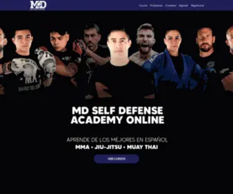 Mdselfdefense.com(MD Self Defense Academy) Screenshot