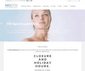 MDspa.ca(MDspa) Screenshot