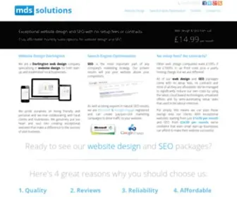 MDssolutions.co.uk(Web Design Darlington) Screenshot