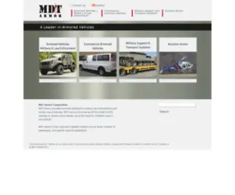 MDT-Armor.com(MDT ARMOR) Screenshot