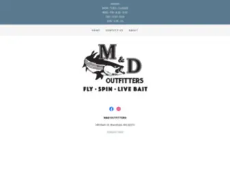 Mdtackle.com(M&D Outfitters) Screenshot