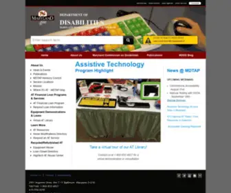 Mdtap.org(Maryland Technology Assistance Program) Screenshot