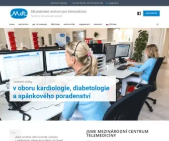 MDT.cz(Mezinárodní centrum pro telemedicínu) Screenshot