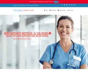 Mdtoday.com(San Diego Urgent Care & Walk) Screenshot