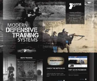 MDTStraining.com(Modern Defensive Training Systems) Screenshot