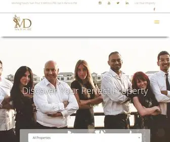 Mduae.net(Real Estate Agency Abu Dhabi) Screenshot