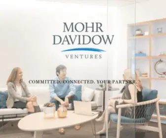 MDV.com(Mohr Davidow Ventures) Screenshot