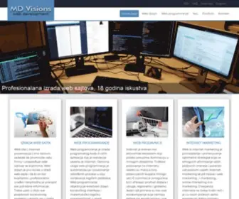 Mdvisions.net(Izrada web sajta) Screenshot