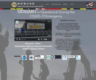 Mdwarn.org(HOME) Screenshot