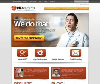 Mdwebpro.com(Search Engine Optimization SEO) Screenshot