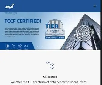 MDX-I.com(MainOne's MDXi Data Center) Screenshot