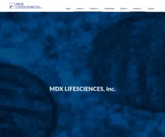 MDxlifesciences.com(MDxlifesciences) Screenshot